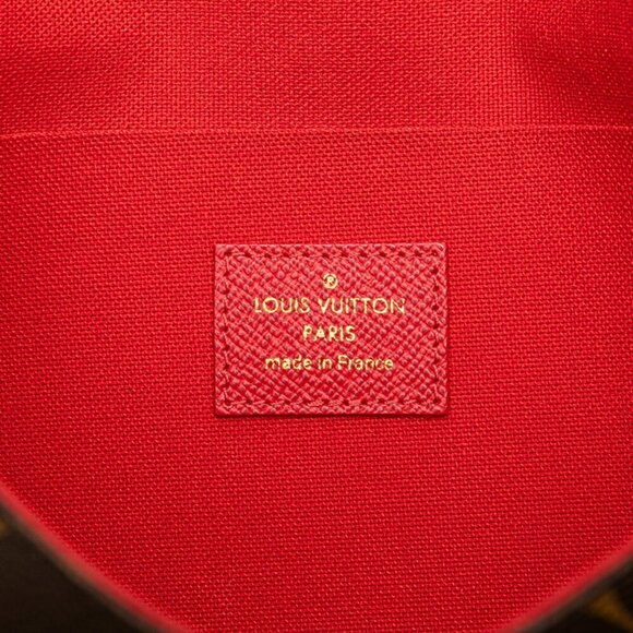 LOUIS VUITTON Brown Monogram Pochette Shoulder Bag - Picture 6 of 13